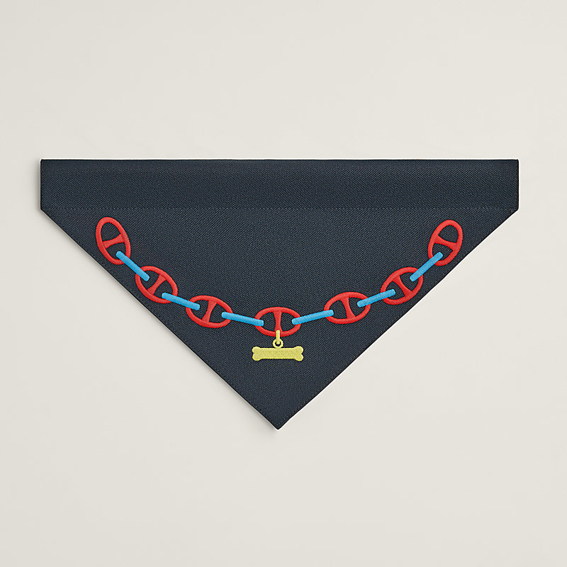 Maillons dog bandana, L | Hermès USA